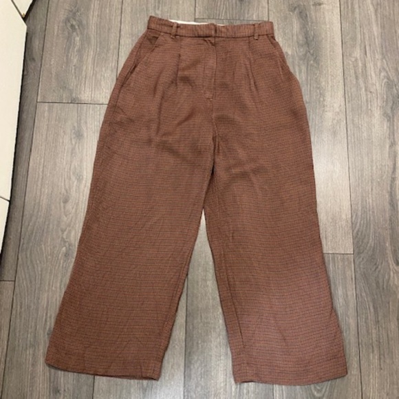 Le Fou Wilfred Aritzia High-Waisted Cropped Trouser Size 4 - Picture 1 of 10